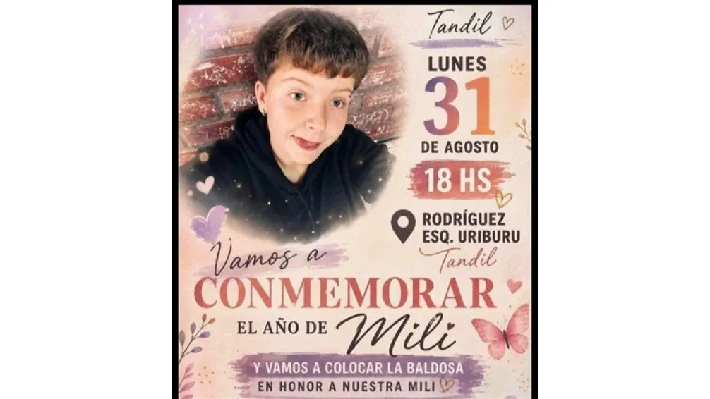 A un año del femicidio de Milagros Quenaipe, habrá homenaje