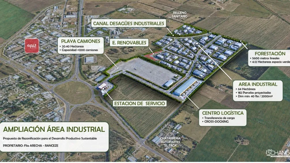 80 hectáreas industriales entran en fase de requisitos