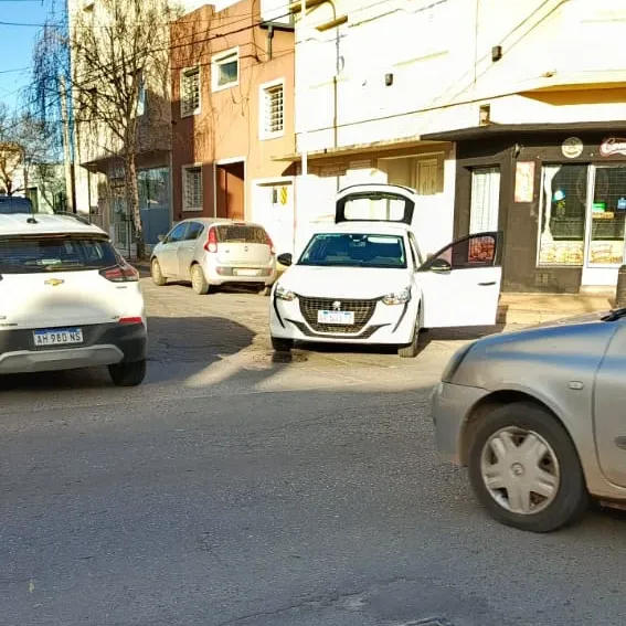 Un hombre fue trasladado al Hospital tras un choque