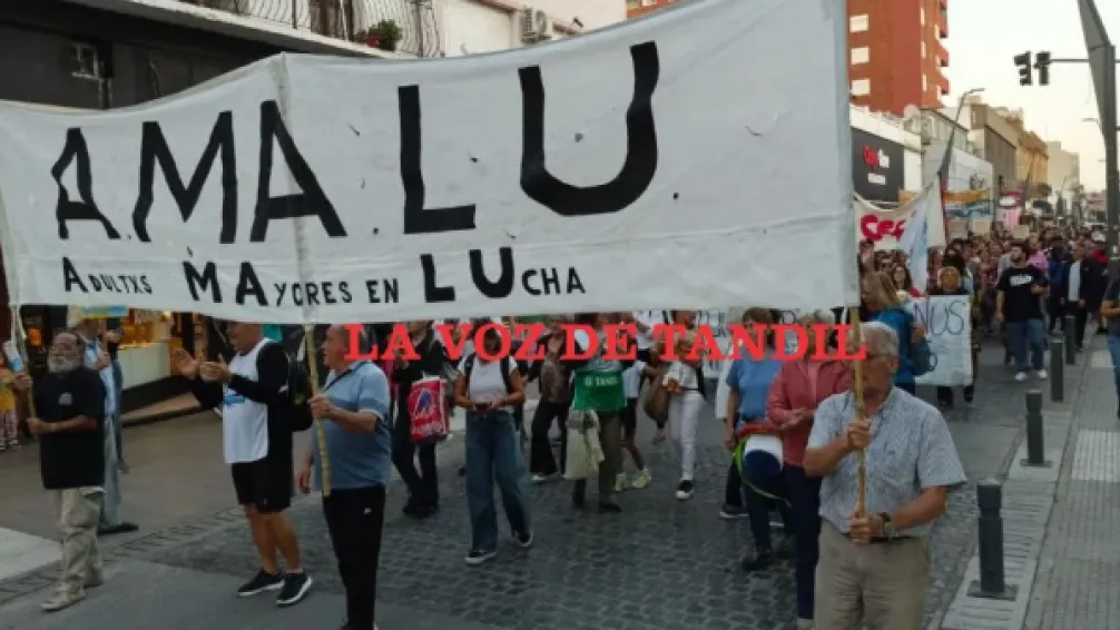 Jubilados de Tandil convocan a marchar este miércoles