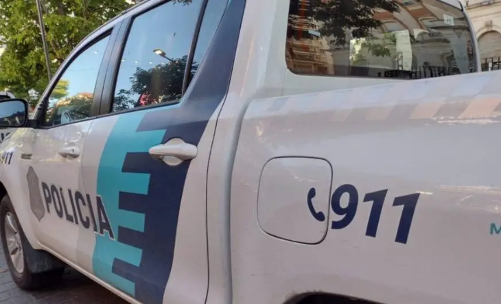 Choque en San Martín y Alem: trasladaron a una motociclista