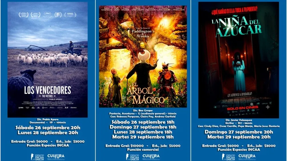 Tres películas y una sala para salir del algoritmo