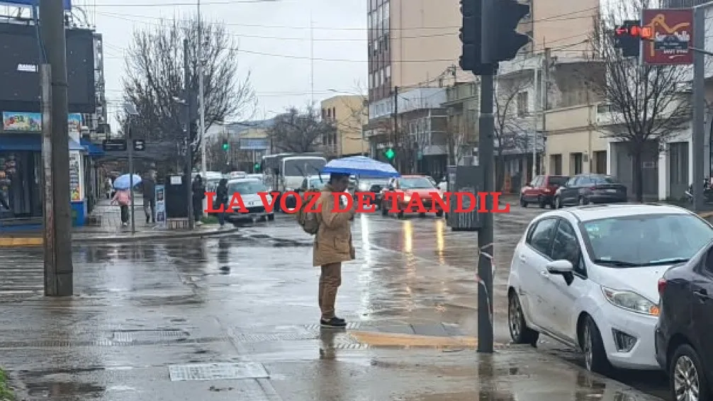 La primavera con bufanda trae lluvia a Tandil
