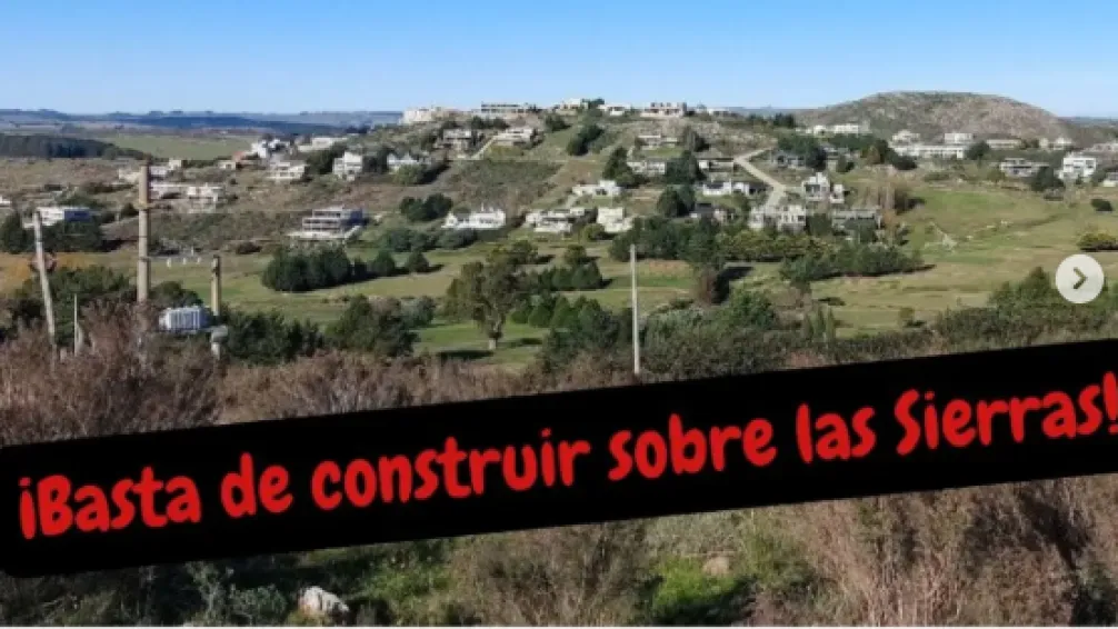 Las luces en las sierras llevan la protesta al Municipio