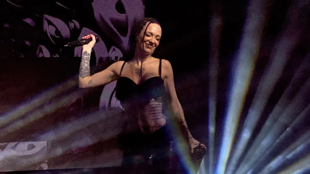 Ferro fue una pista de baile con La Joaqui