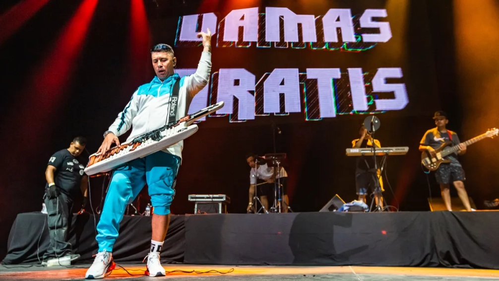 Pablo Lescano pone a bailar Ferro con Damas Gratis