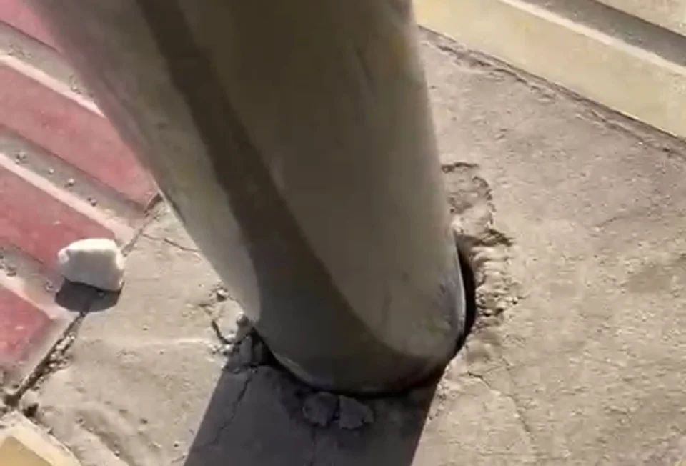 Veredas nuevas, parada sin respuestas en avenida Colón
