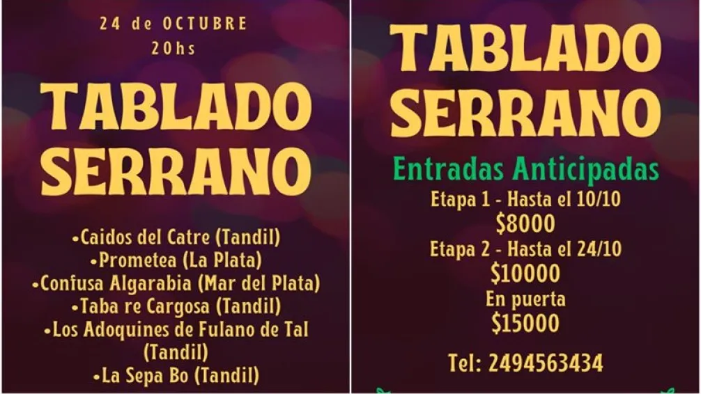 El 3º Tablado Serrano pone a Tandil a cantar murga