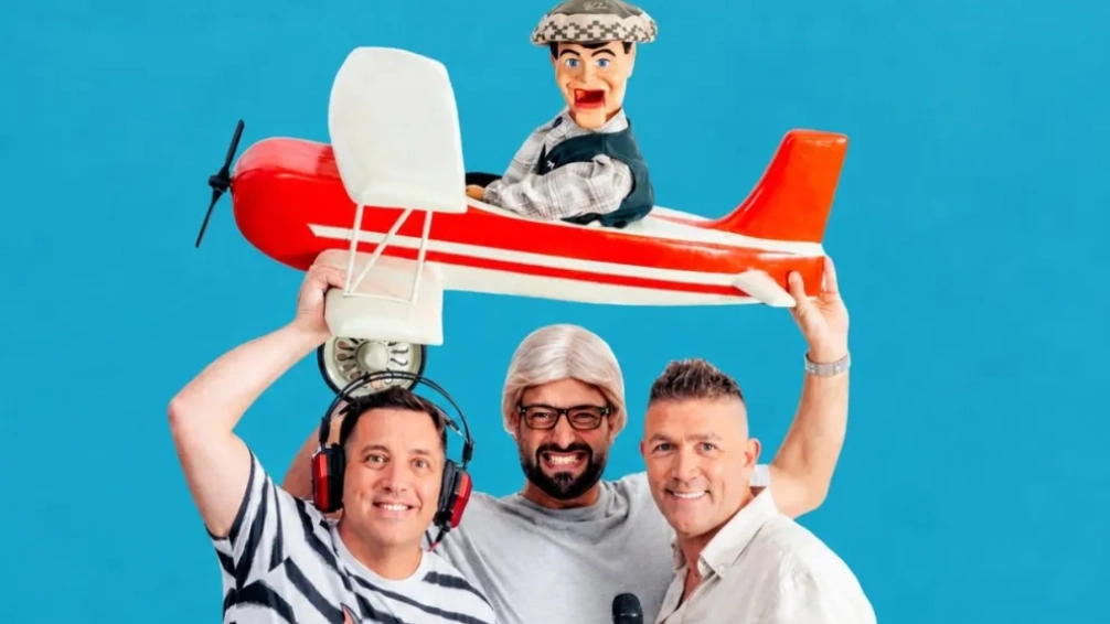 Pirulo cambia el avión por el estudio de TV en Tandil