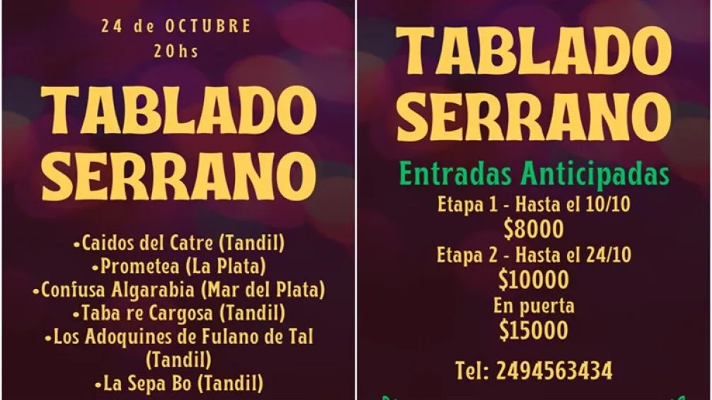 La murga toma la Uni Barrial con el 3º Tablado Serrano