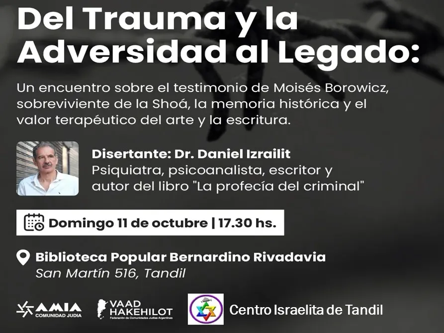 Daniel Izrailit vuelve a Tandil con el legado de Borowicz
