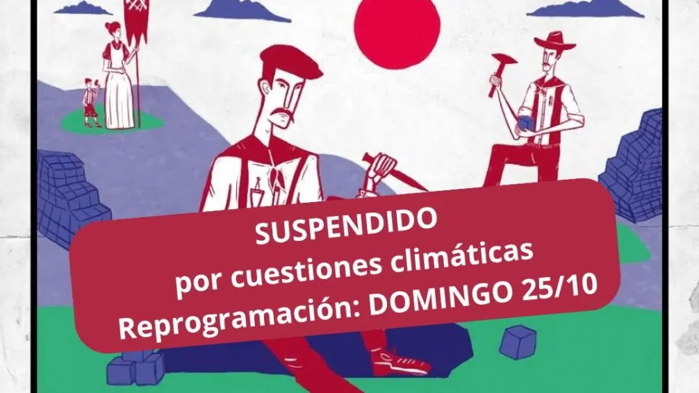 El clima frenó la fiesta, pero no la memoria picapedrera